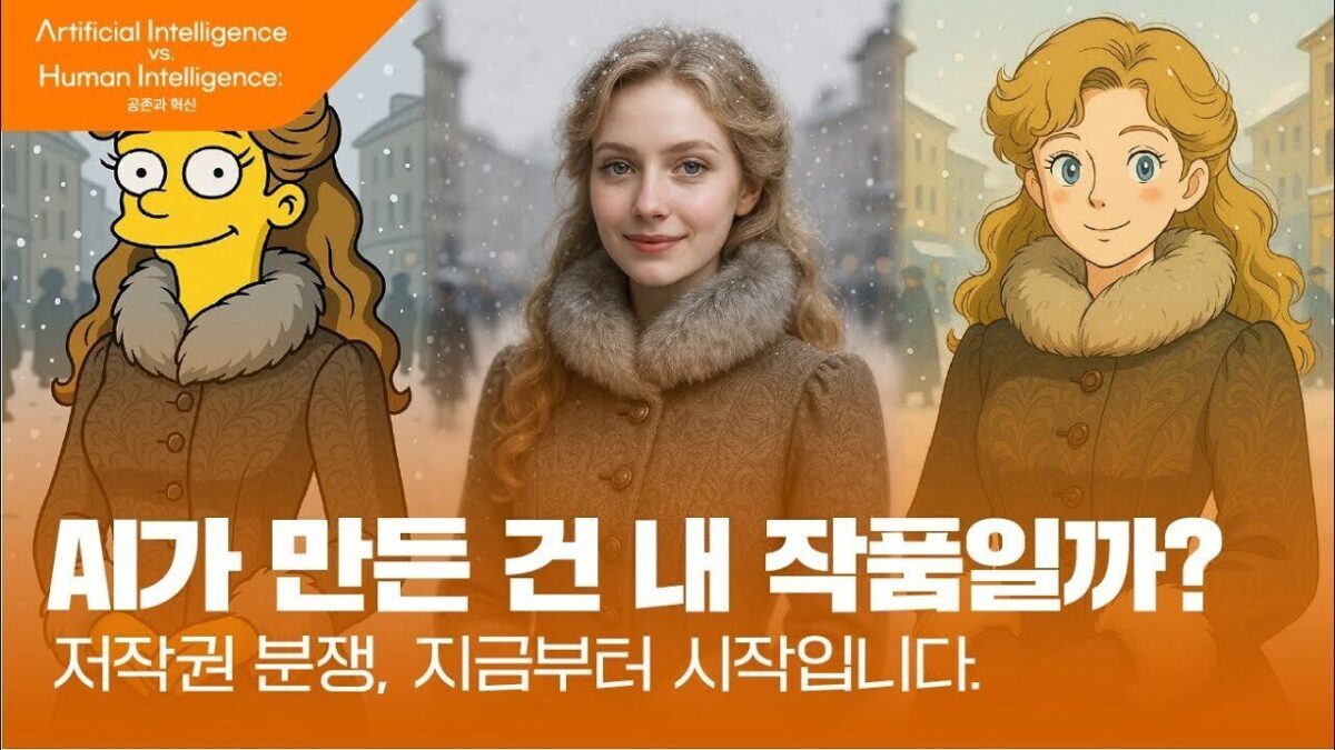 [AI vs HI] AI는 창작 중, 저작권은 아직 로딩 중?